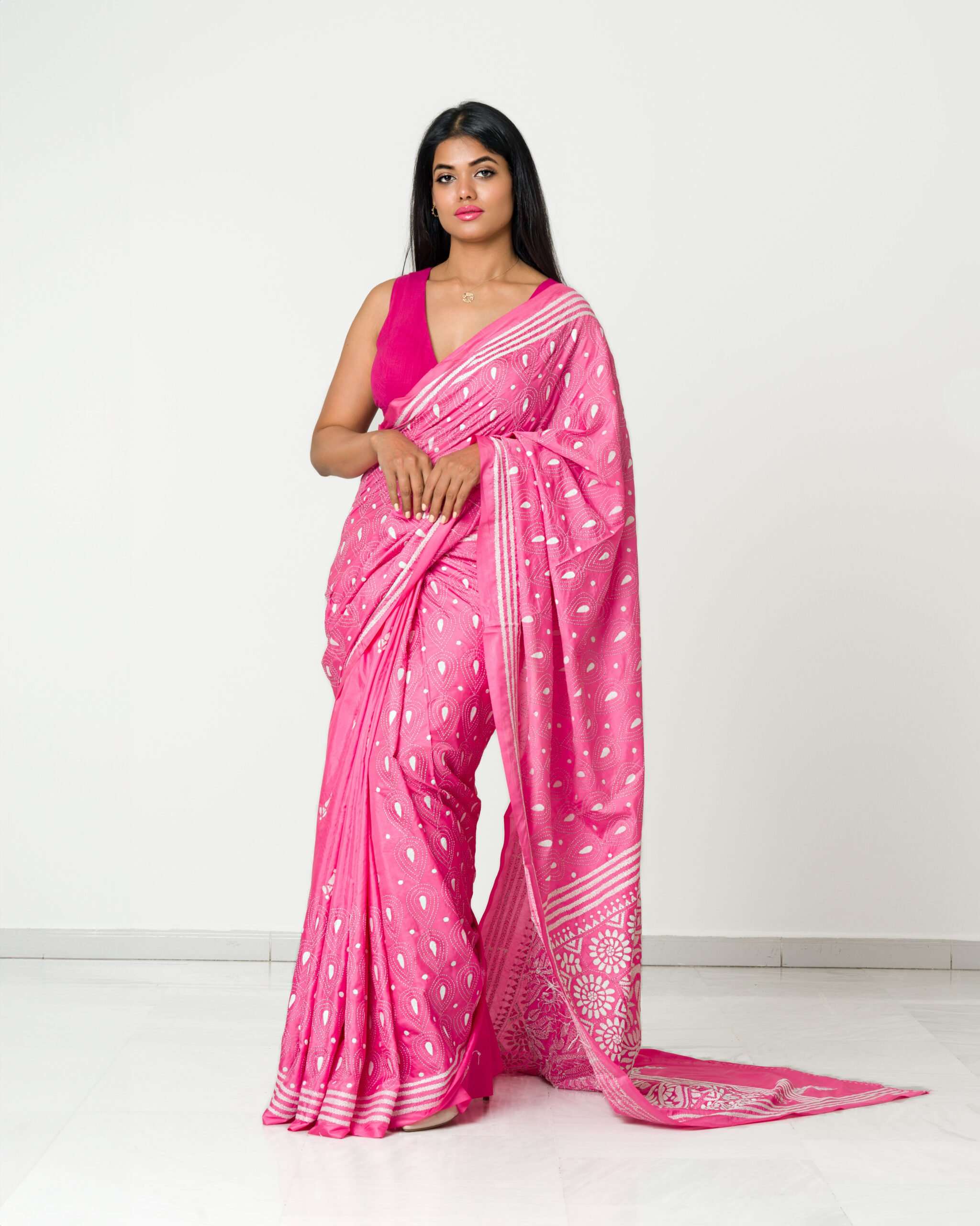 Katha stick semi silk - Image 4