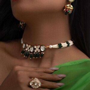 Timeless Elegance: Delicate Choker Set