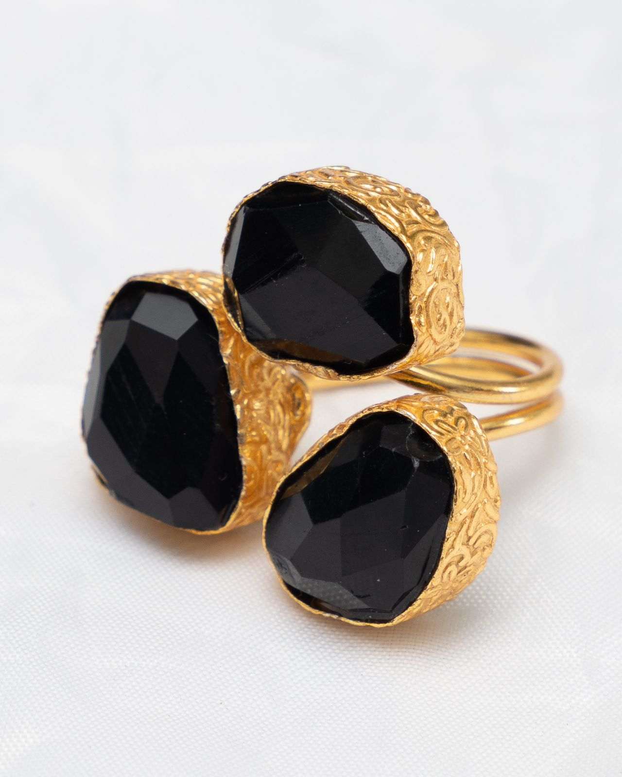 Avni Collection “Kaala Tej” Statement Ring