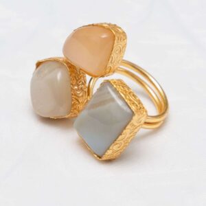 Shimmering Elegance: Mother of Pearl Ring