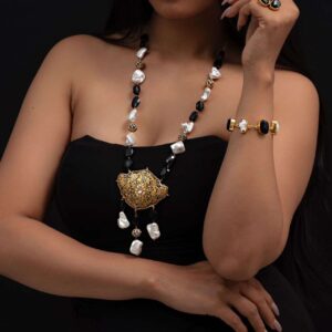 Avni Collection “Kaali Noor” Necklace