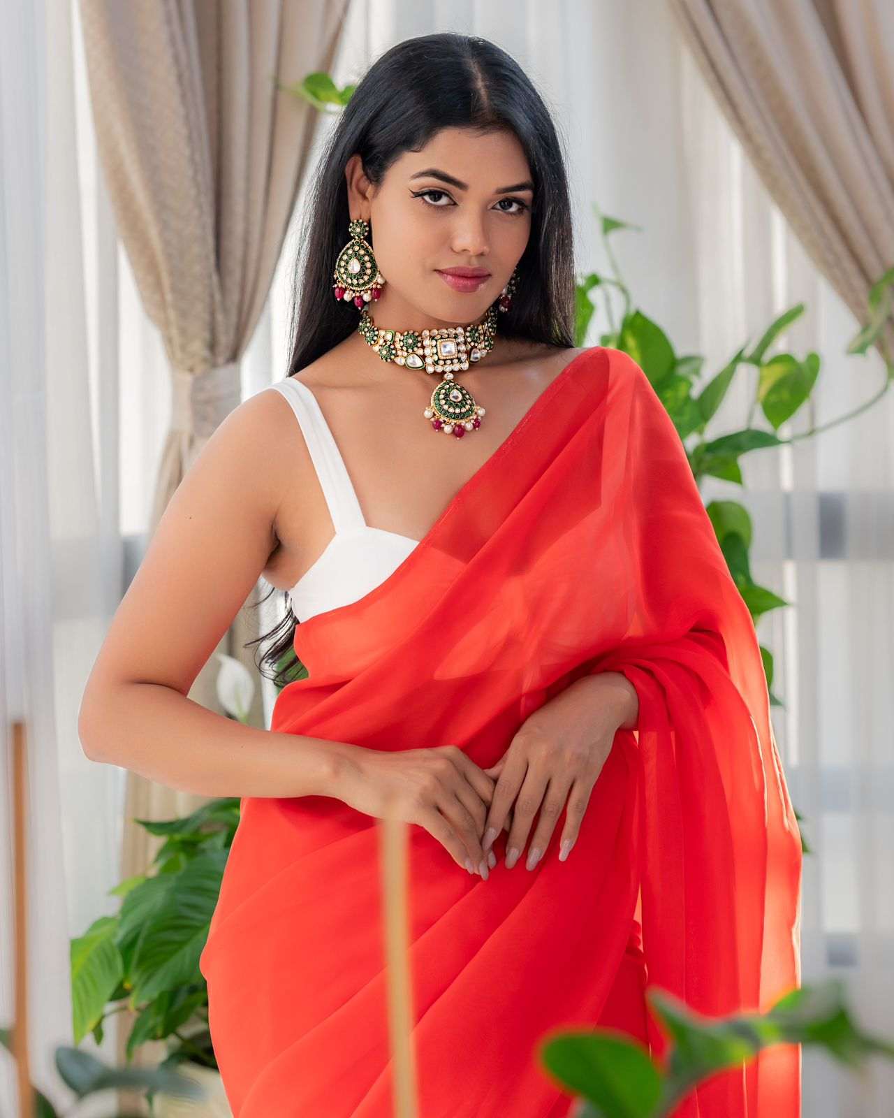 A Timeless Treasure: Uncut Polki & Jadau Work Set