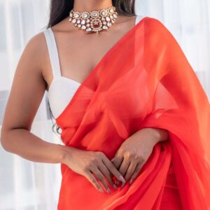 A Touch of Vintage Glamour: Uncut Polki Set