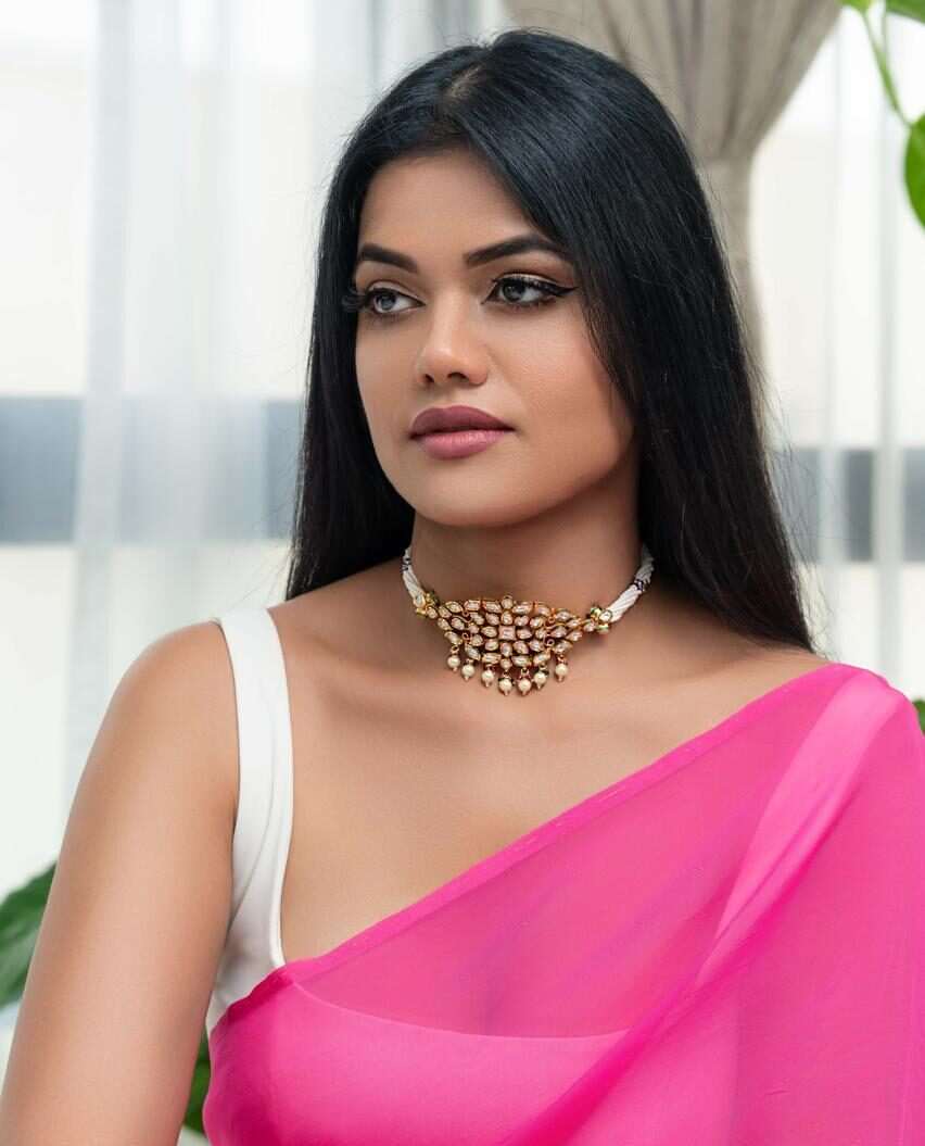 A Fusion of Tradition and Nature: Polki Kundan & Natural Stone Jewelry