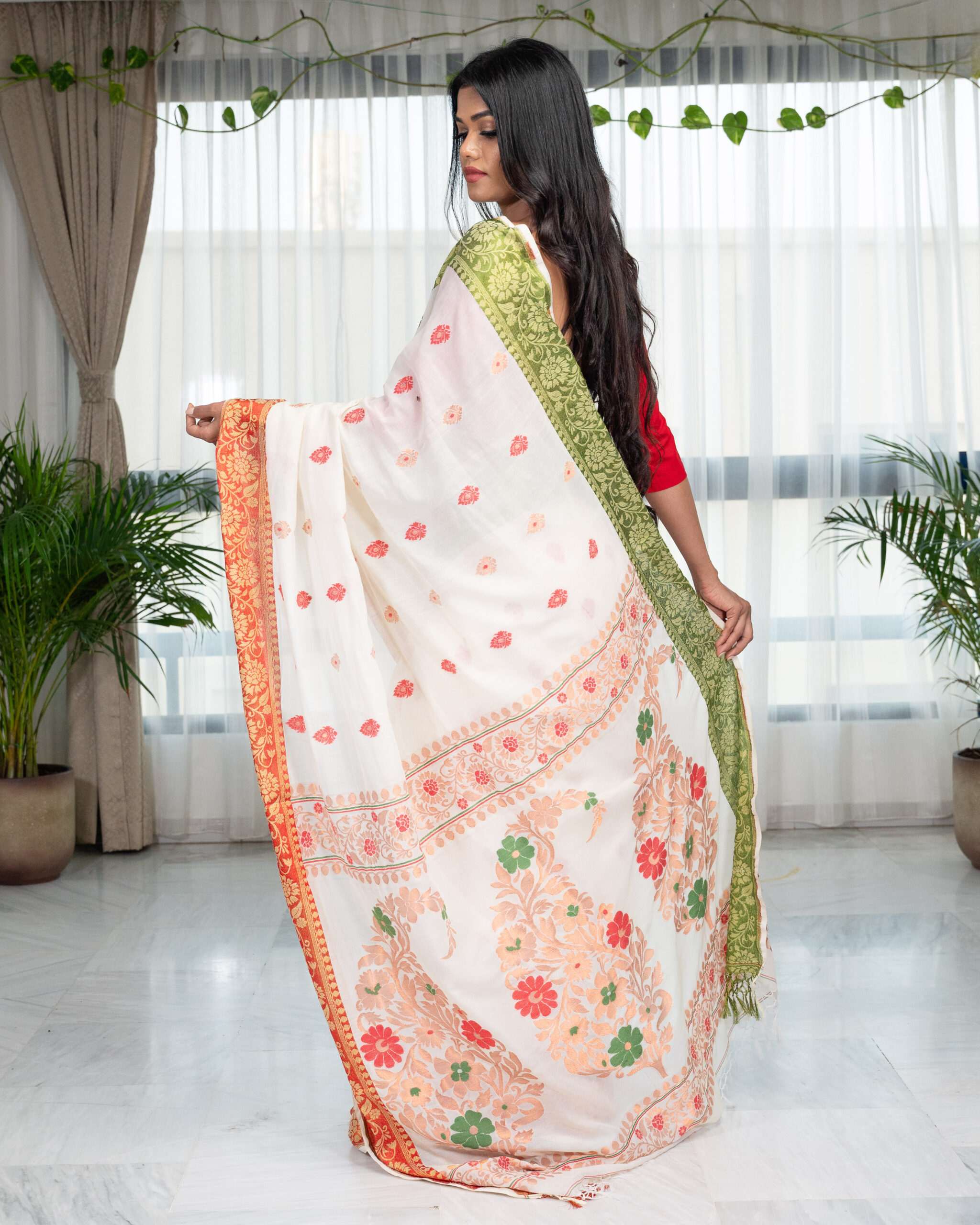 Pure Cotton Copper Lata: A Timeless Elegance - Image 3