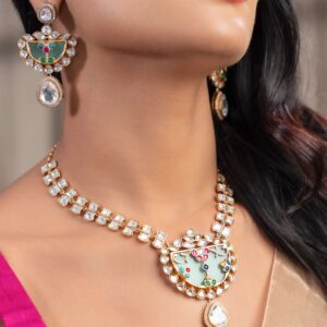 Chahat Kundan Necklace Set: Where Tradition Meets Desire