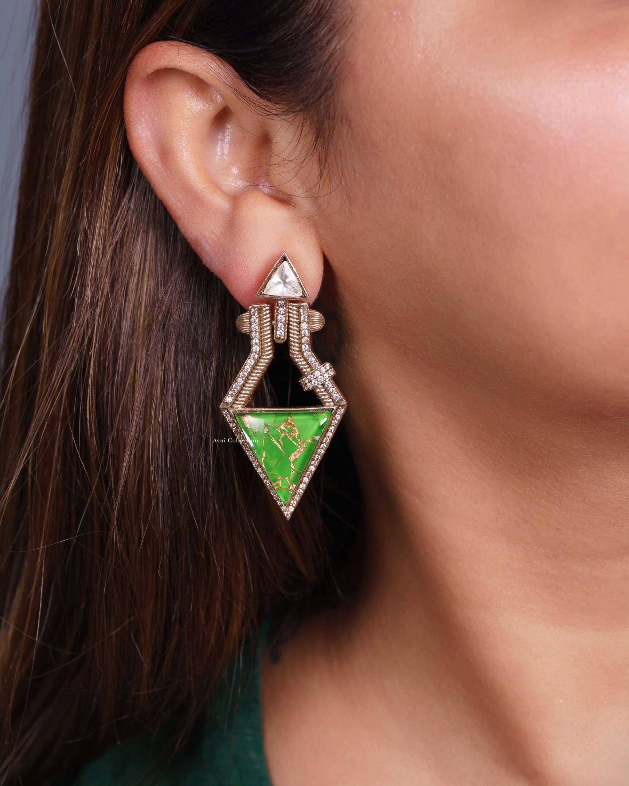 Meher: The Emerald Triangle Jhumka